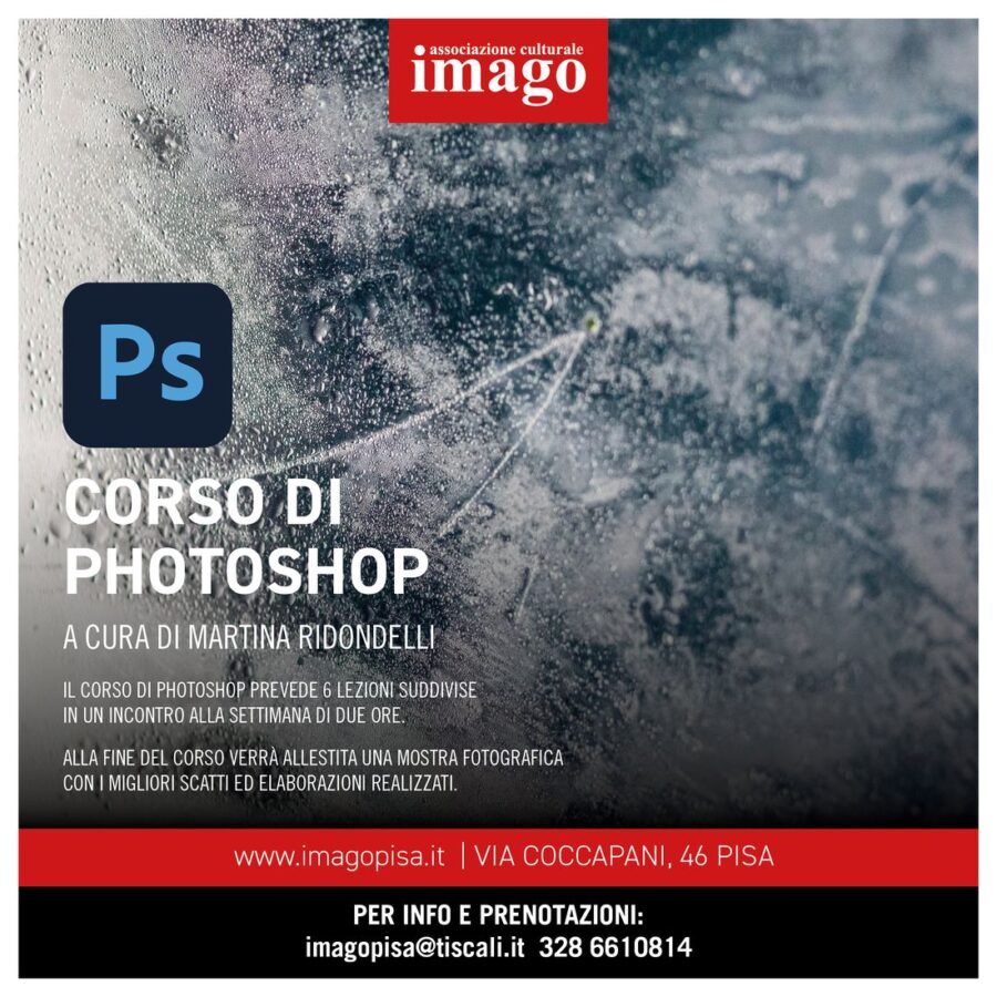 Corso di Photoshop a Pisa — Associazione Imago