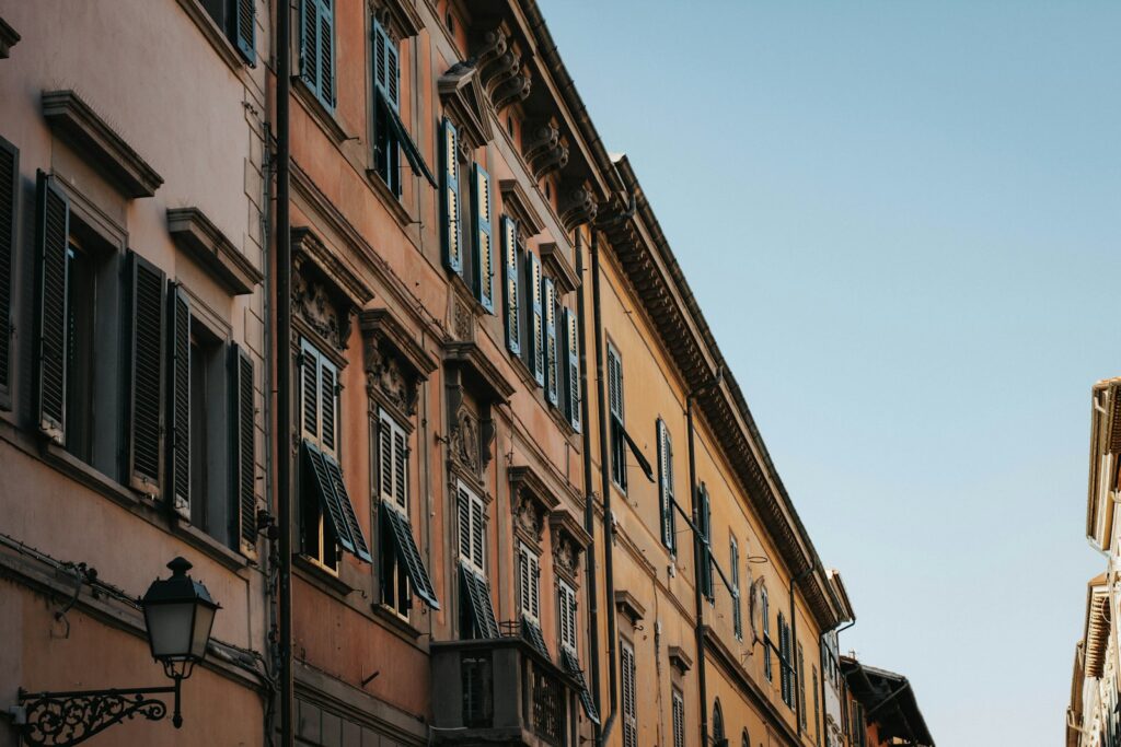 Pisa Italy street architecture